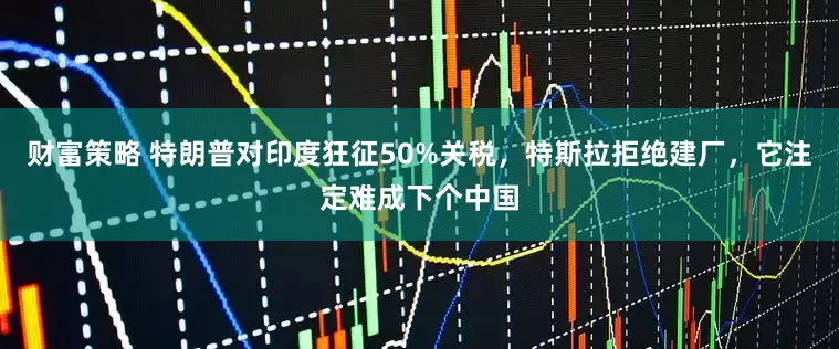 财富策略 特朗普对印度狂征50%关税，特斯拉拒绝建厂，它注定难成下个中国